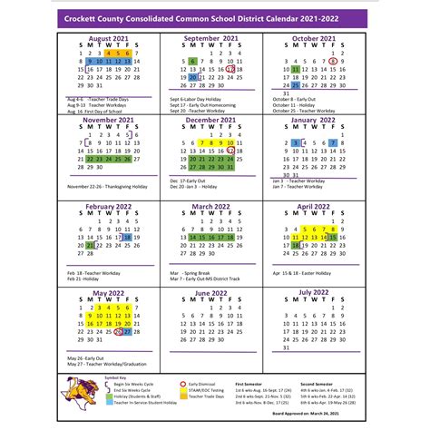 Cook County Calendar X