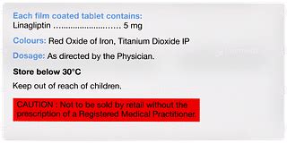Linacip 5 Mg Tablet 15 - Uses, Side Effects, Dosage, Price | Truemeds