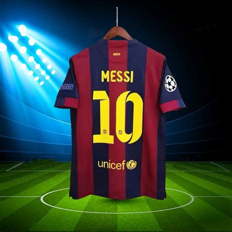 Barcelona Messi Home Jersey 14-15 Champions League Final - Etsy Australia
