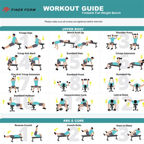 Learn how to target specific parts of your body with each exercise: Core, legs, glutes ...