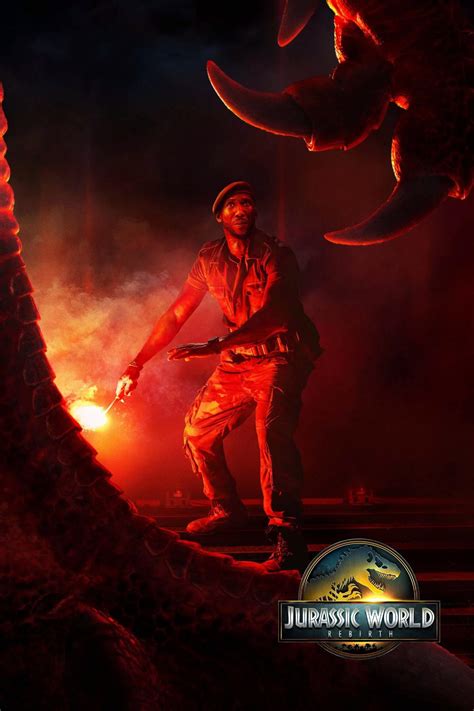 Jurassic World Rebirth - Mahershala Ali - Hollywood Movie Poster ...