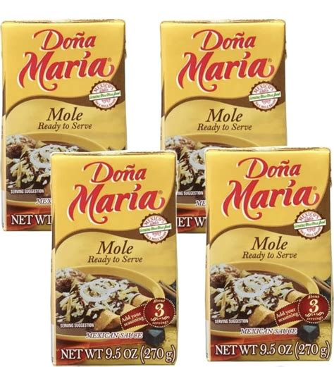 Dona Maria Ready To Serve Mole 9.5oz Pack of 4 - Walmart.com