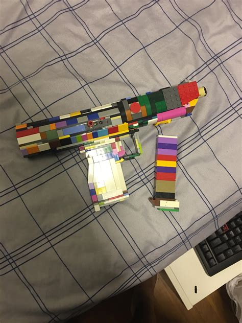 LEGO Gun SMG Tutorial 的图像结果