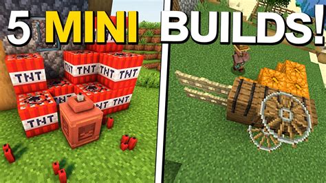 Image result for Minecraft Mini-Builds Showcase
