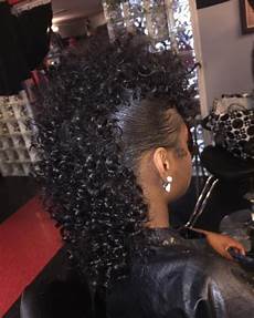 Mohawk Hairstyle With Weave by 23 Weave Hairstyle Designs Ideas Design Trends Mohawk Hairstyle With Weave