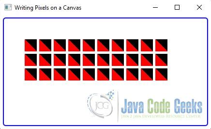Canvas Drawing JavaFX 的图像结果