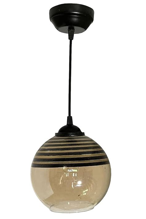 Buy WHITERAY Metal Black Corded Electric Luster Hanging Ceiling Pendant ...