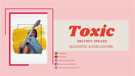 Toxic | Britney Spears (Acoustic Audio Cover) - YouTube