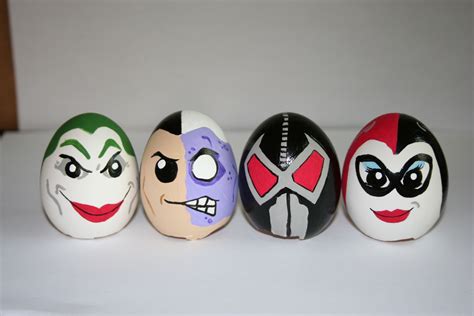 batman easter eggs painted by me. | Easter eggs, Easter egg painting ...