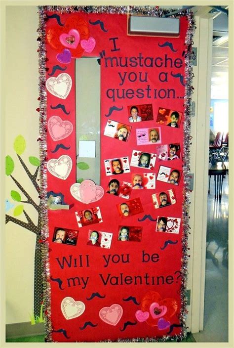 valentines day door decor