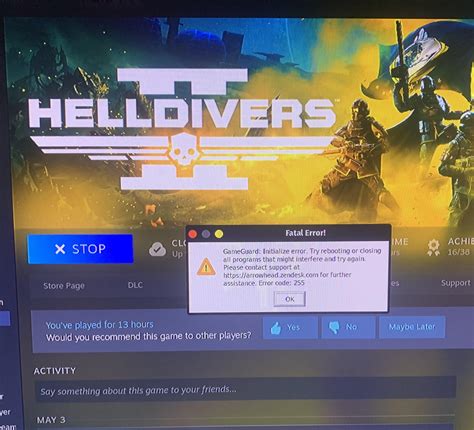 Helldivers 2 won’t launch on newly installed Garuda Linux Dragonized ...