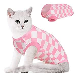 SUNFURA Cat Recovery Suit After Surgery for Abdominal Wounds ...