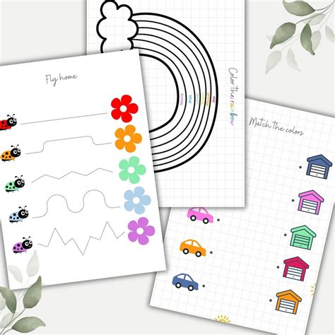 Colors Worksheets Kindergarten 的图像结果