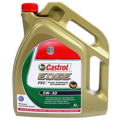 OLEO CASTROL EDGE 5W30 5L LL - omecânico.pt