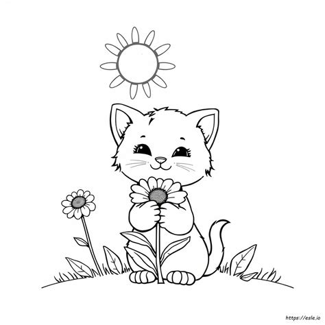 Bold And Easy Cute Coloring Pages