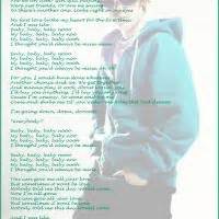 Baby Justin Bieber Lyrics - pureanduniquedesigns