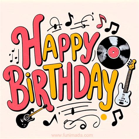 Happy birthday GIF with music | Happy birthday man, Happy birthday gif ...