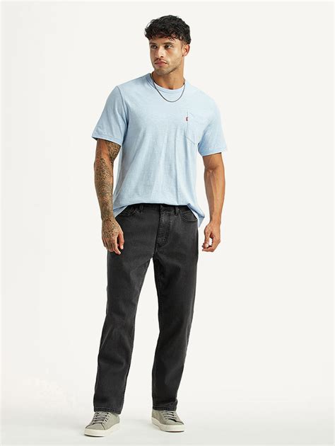 Men's 541 Grey Athletic Tapered Fit Mid Rise Jeans – Levis India Store