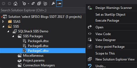 Image result for Modify Package SQL Server