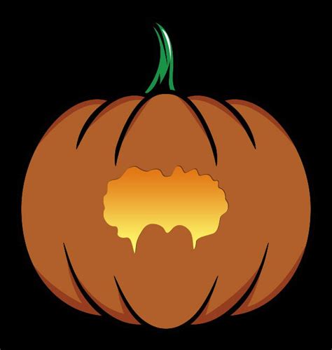 Bluey Pumpkin Stencil Printable