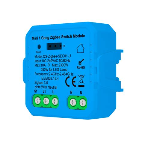 Image result for 2 Gang Light Switch Module ZigBee