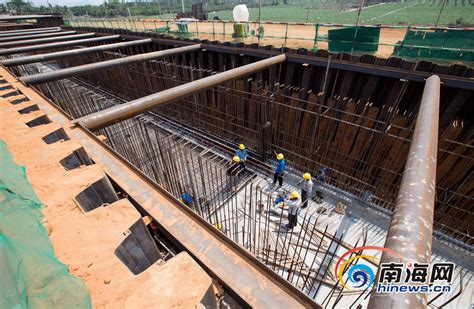 三亚市地下综合管廊工程海棠湾示范段建设已进入收尾阶段