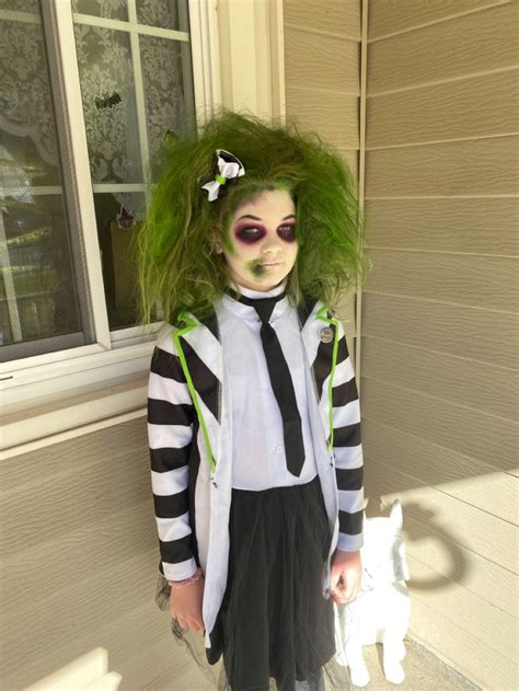 beetlejuice themed makeup