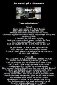 Infotainmentz: Eminem Lyrics