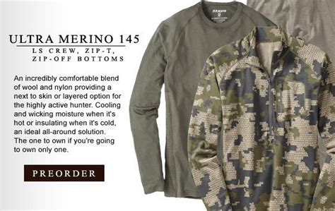 KUIU 頂極ULTRA MERINO 長袖 145 半開襟T恤 | Yahoo拍賣