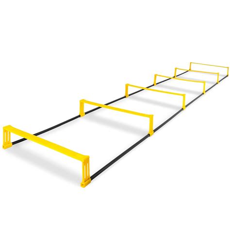 Buy ProsourceFit Raised Speed & Agility Ladder with 6 Collapsible ...