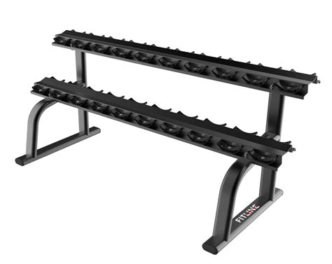 FitLine | Elite - Dumbbell Rack (2 Tier) (10 pairs) – Fitline India