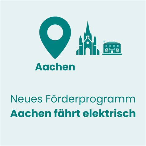 Ladesäulen Förderprogramm Aachen