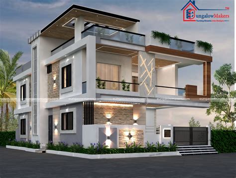 House Front Design | Front Elevation Design | 3D Home Front Elevation ...