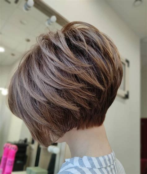 Pin by R.l. Porter on hair cut photos | Short stacked bob hairstyles ...