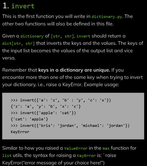 How to Invert Dictionary Python Function 的图像结果