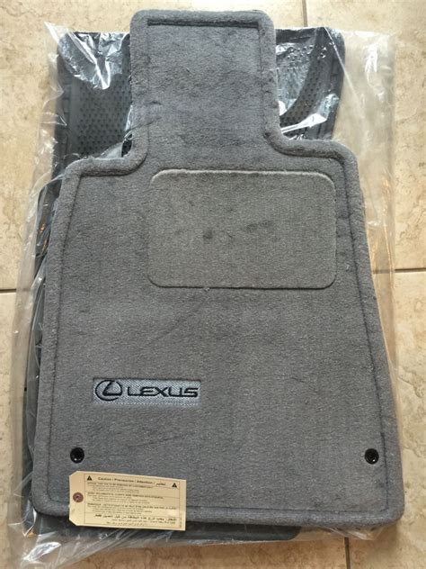 *NEW LEXUS LS400 OEM GRAY FLOOR MATS 1998-2000 OEM FRONT & REAR GREY ...