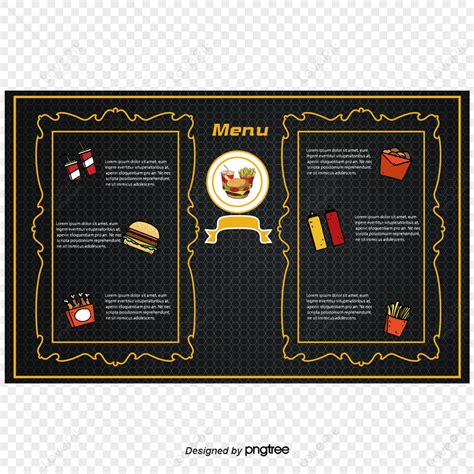 Vector Blackboard Menu Point Menus Hand-painted Recipes Restaurant Menu ...