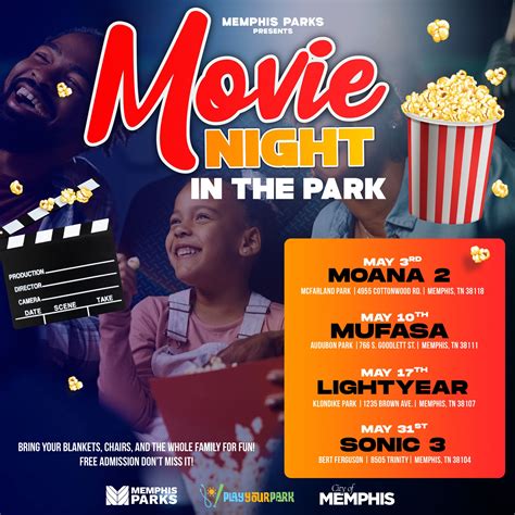 Memphis Parks presents Movies in the Park! | Kids Out and About Memphis