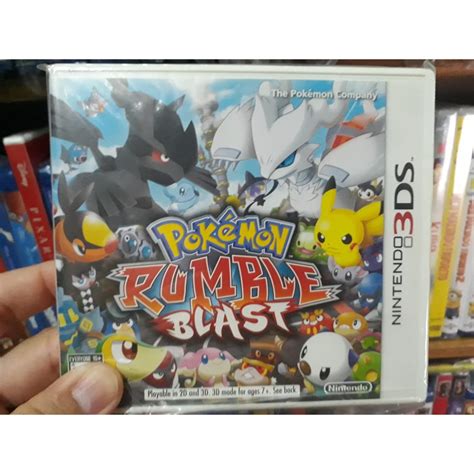 Jogo Pokémon Original Americano - Nintendo DS e 3ds. Pokémon Rumble ...