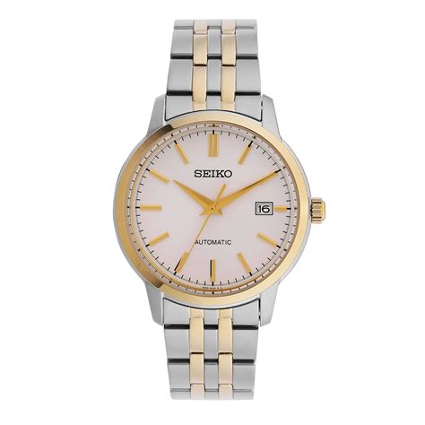 Seiko Men's Analog Automatic Watch with Stainless Steel Strap SRPH92K1 ...