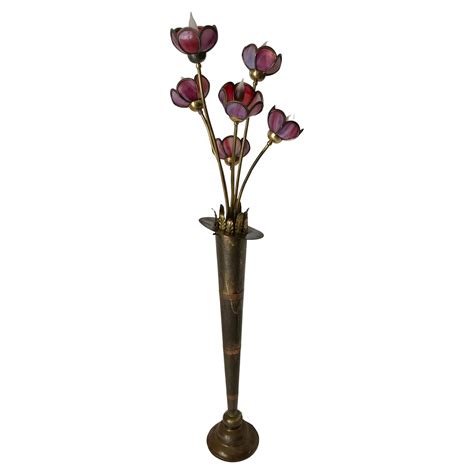 Tulip Table / Floor Lamp at 1stDibs