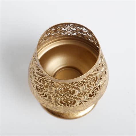 Buy Corsica Shalimar Set of 2 Metal T-Light Holders from Corsica by ...