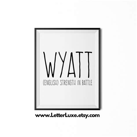 Wyatt Name Meaning