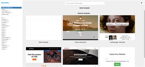 Site Builder Website 的图像结果