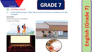 Image result for Model Activity Task Part 7 Class 8 English