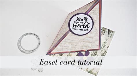 Image result for Simple Easel Card Tutorials