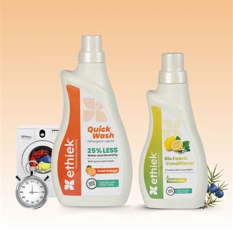 Quick Wash Detergent Liquid with FREE Bio Fabric Conditioner