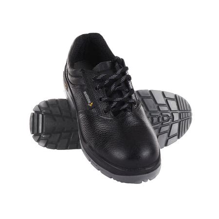 Civet - S1 Slip-Resistant Low Ankle Leather Safety Mallcom Shoes