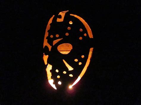 Horror Jack O Lanterns-jason Voorhees-freon Tanks-metal Pumpkins ...
