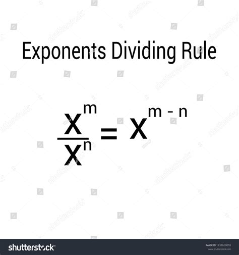 Dividing With Exponents Rules